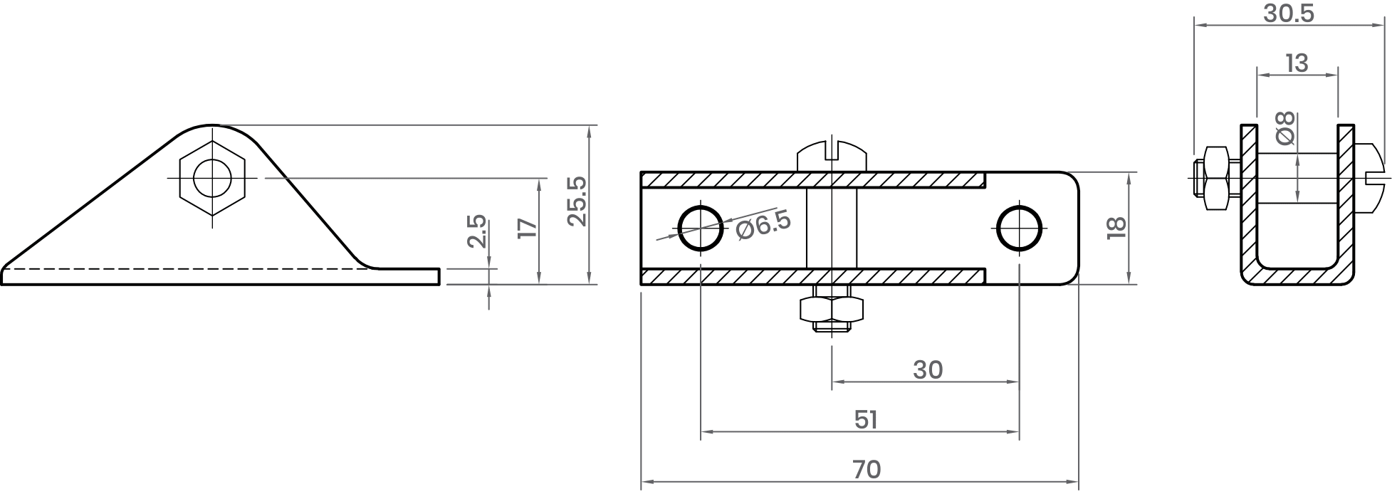EYE BRACKET-BR10-B12042