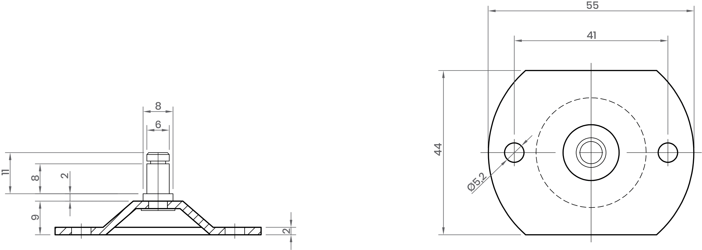 EYE BRACKET-BR39-B12107