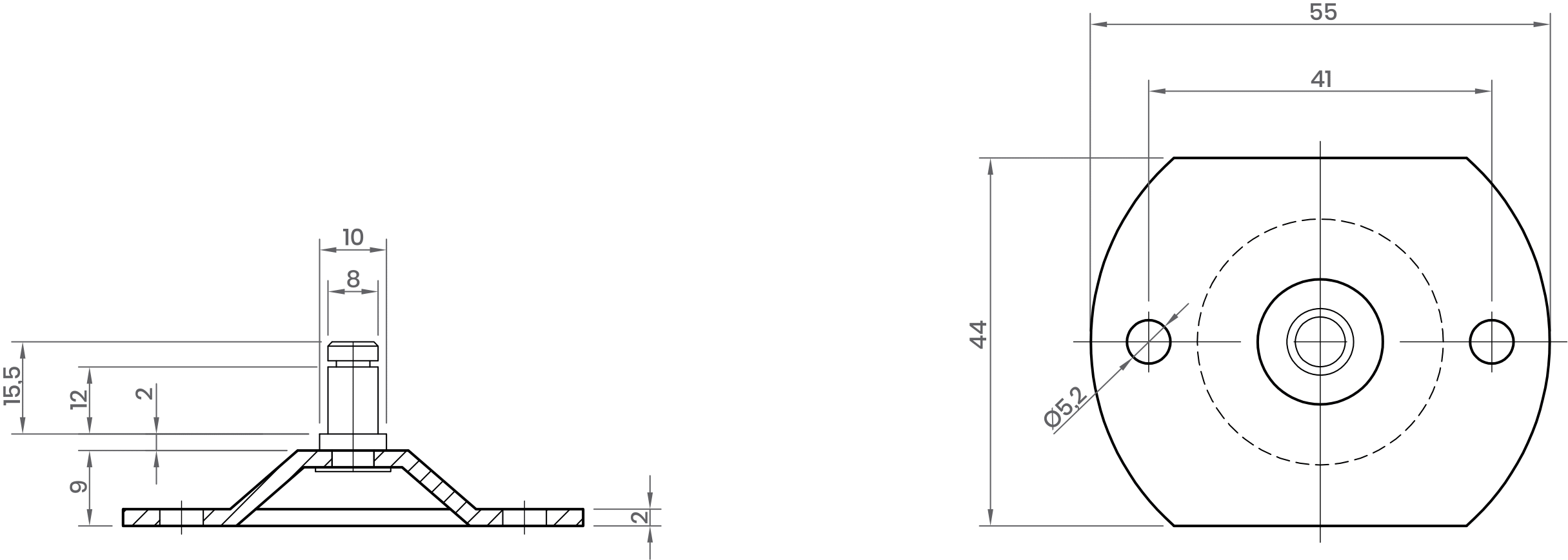 EYE BRACKET-BR39-B12108